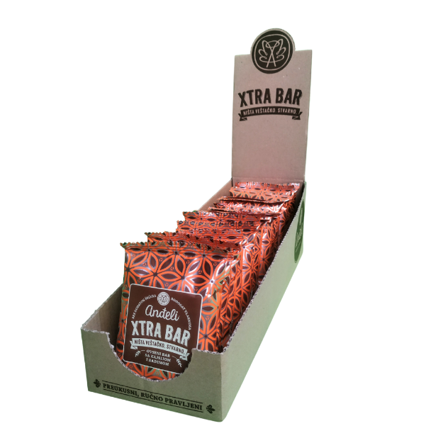 Bild på Xtra bar - aprikos och mandel 24-pack