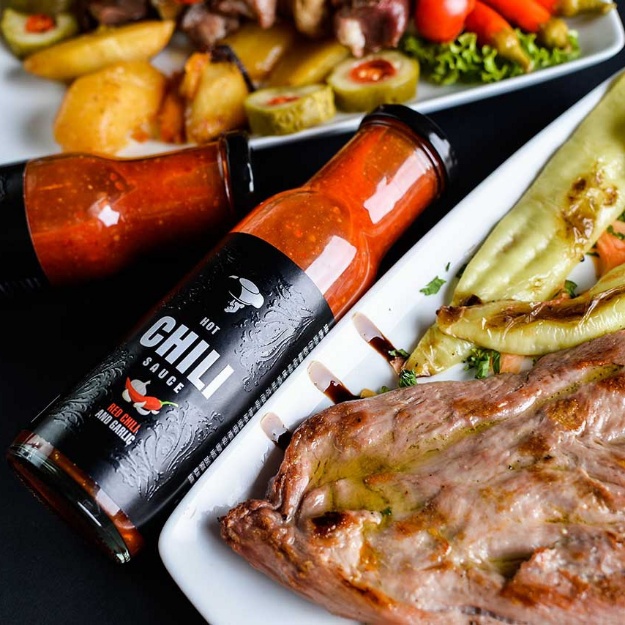 Bild på Sötsur chilisås med vitlök